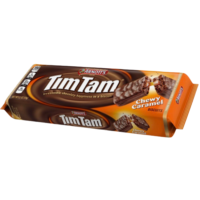 Tim Tam Chewy Carmel Biscuits