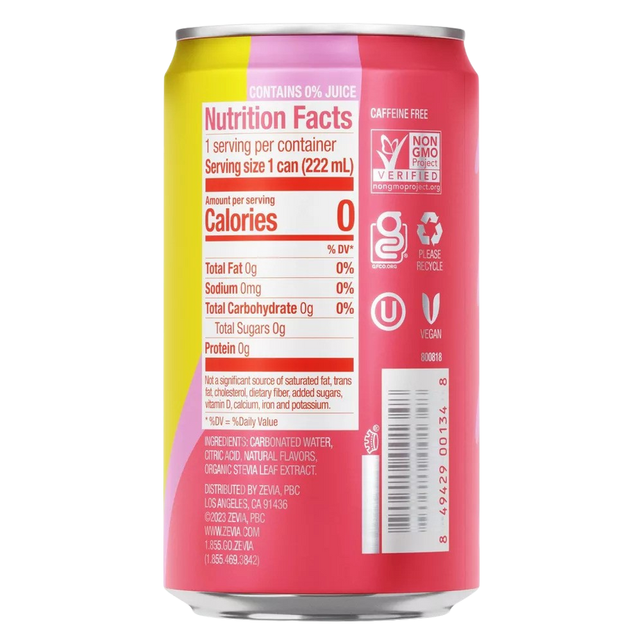 Strawberry Lemonade Kidz Soda (6 Pack)