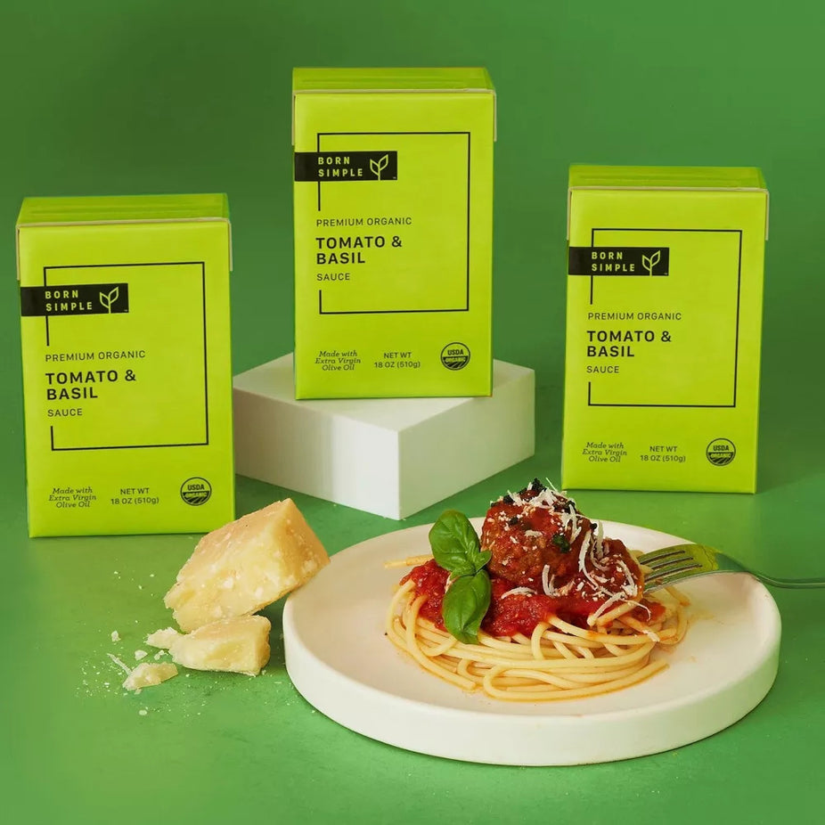 Organic Tomato & Basil Pasta Sauce