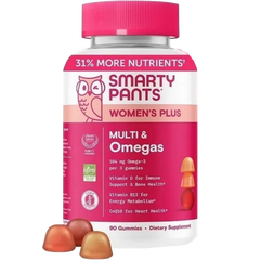 Women's Plus Multivitamin & Omegas Gummies with Vitamins C, D3, B12 & Zinc (90 CT)
