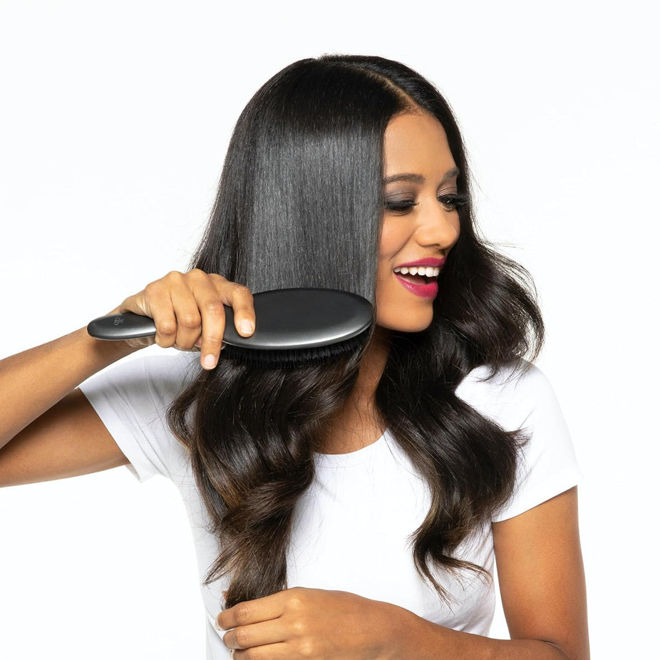 Flat Mate Boar Bristle Hair Brush