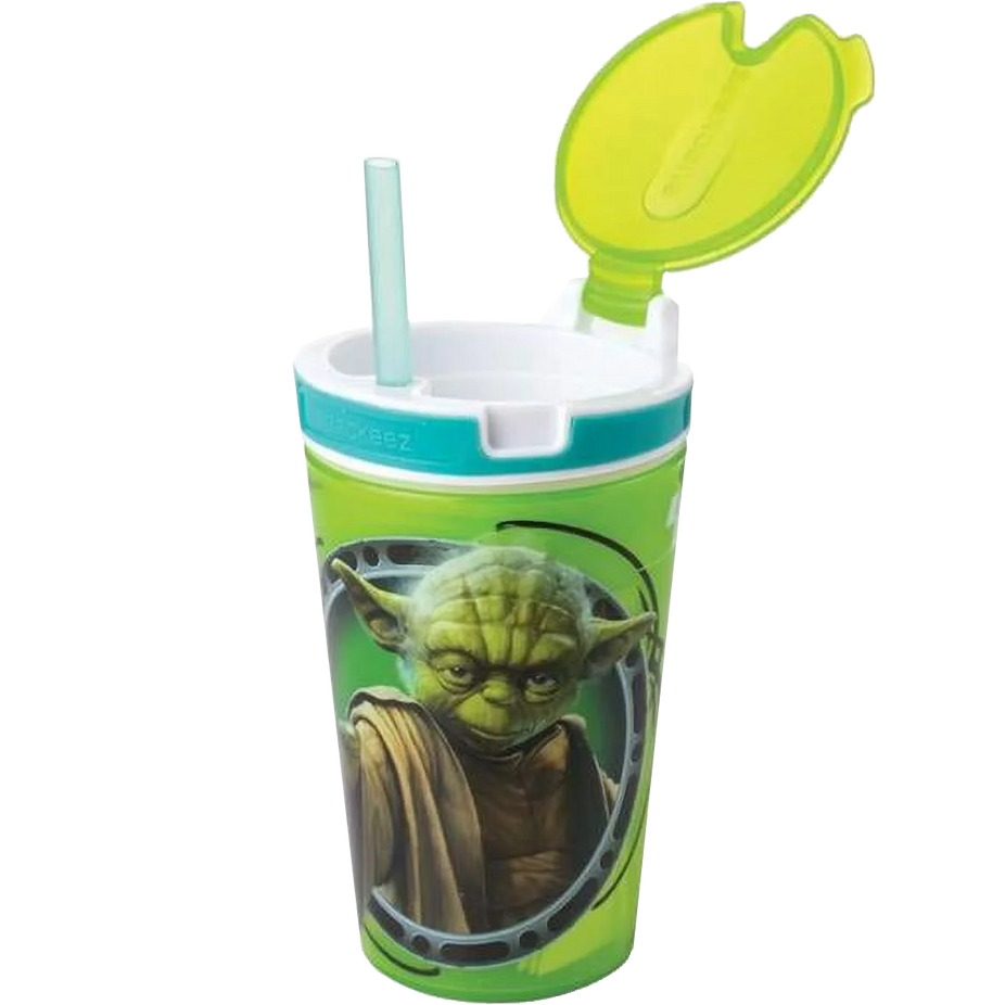 Star Wars 2-In-1 Snack & Drink Cup - Yoda
