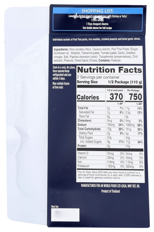3 Step Pad Thai Kit