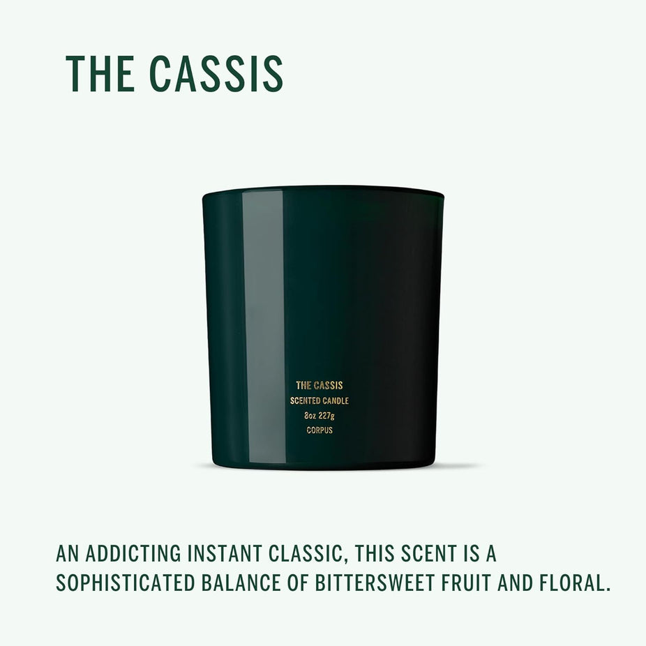 Soy Wax Scented Candle : The Cassis