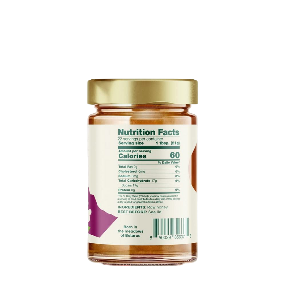 100% Pure Raw Honey Spring Flowers