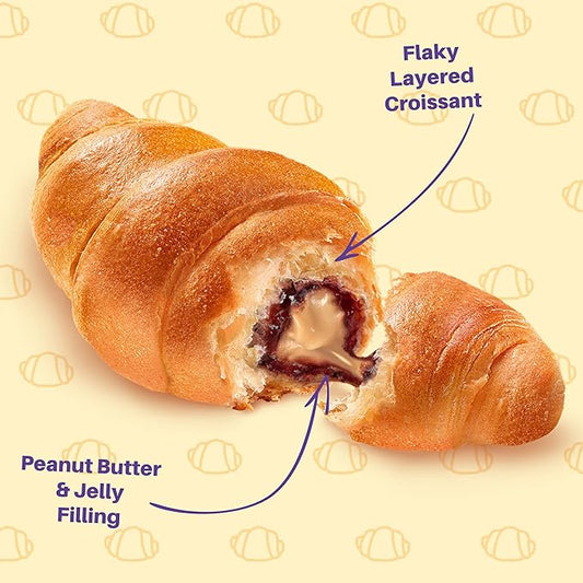 Peanut Butter & Jelly Croissant (6 Pack)