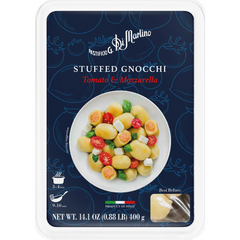 Stuffed Gnocchi with Tomato and Mozzarella
