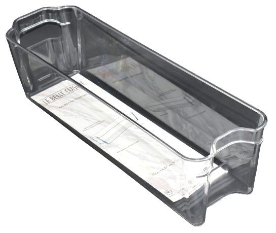 Multi-use Clear Plastic Pantry Organizer - 15x4x3.5