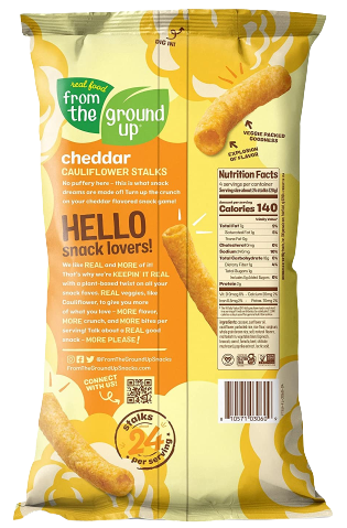 Cauliflower Cheddar Sticks