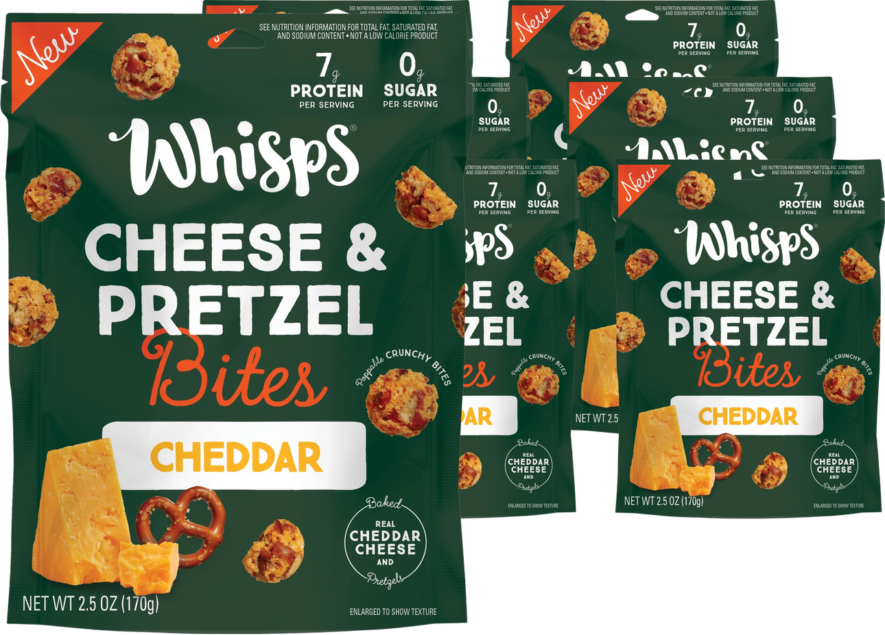 Cheddar Pretzel Bites (6 Pack)