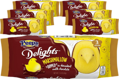 Yellow Chicks Dipped in Milk Chocolate (6 Pack)