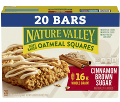 Soft-Baked Oatmeal Squares - Cinnamon Brown Sugar (20 CT)