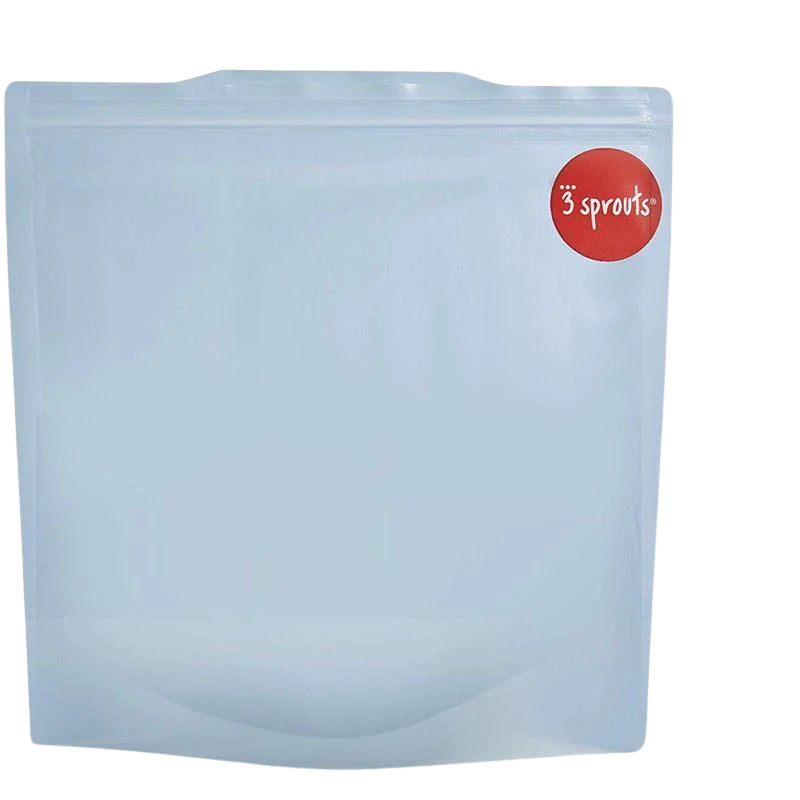 Lion Reusable Sandwich Bag - Blue (Set of 2)