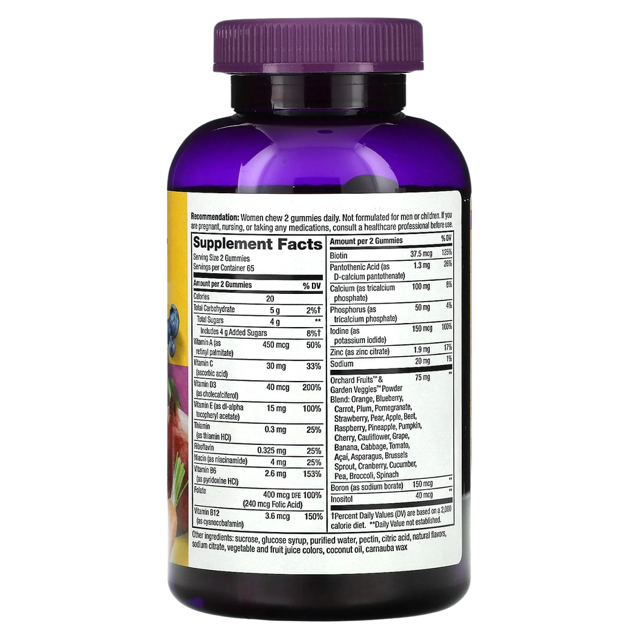 Alive! Mixed Berry Women's Gummy Multivitamins