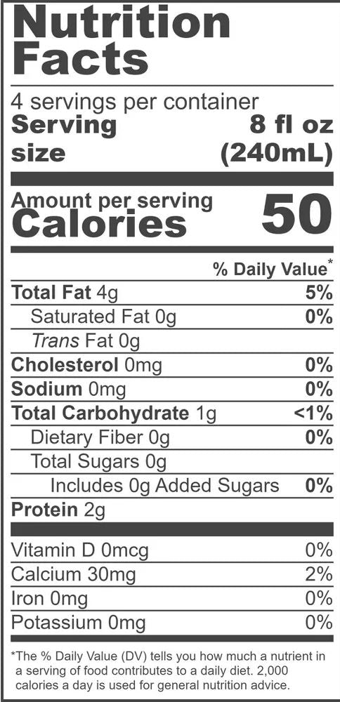 Organic Unsweetened Almond Drink (6 Pack)