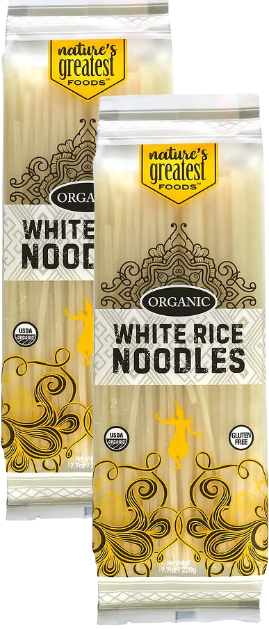 Organic White Rice Noodle (2 Pack)