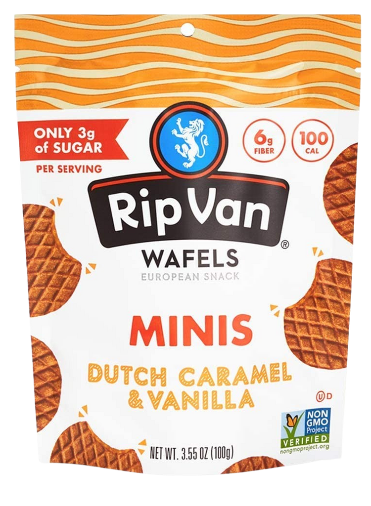 Rip Van Wafels Minis - Dutch Caramel & Vanilla – Martie