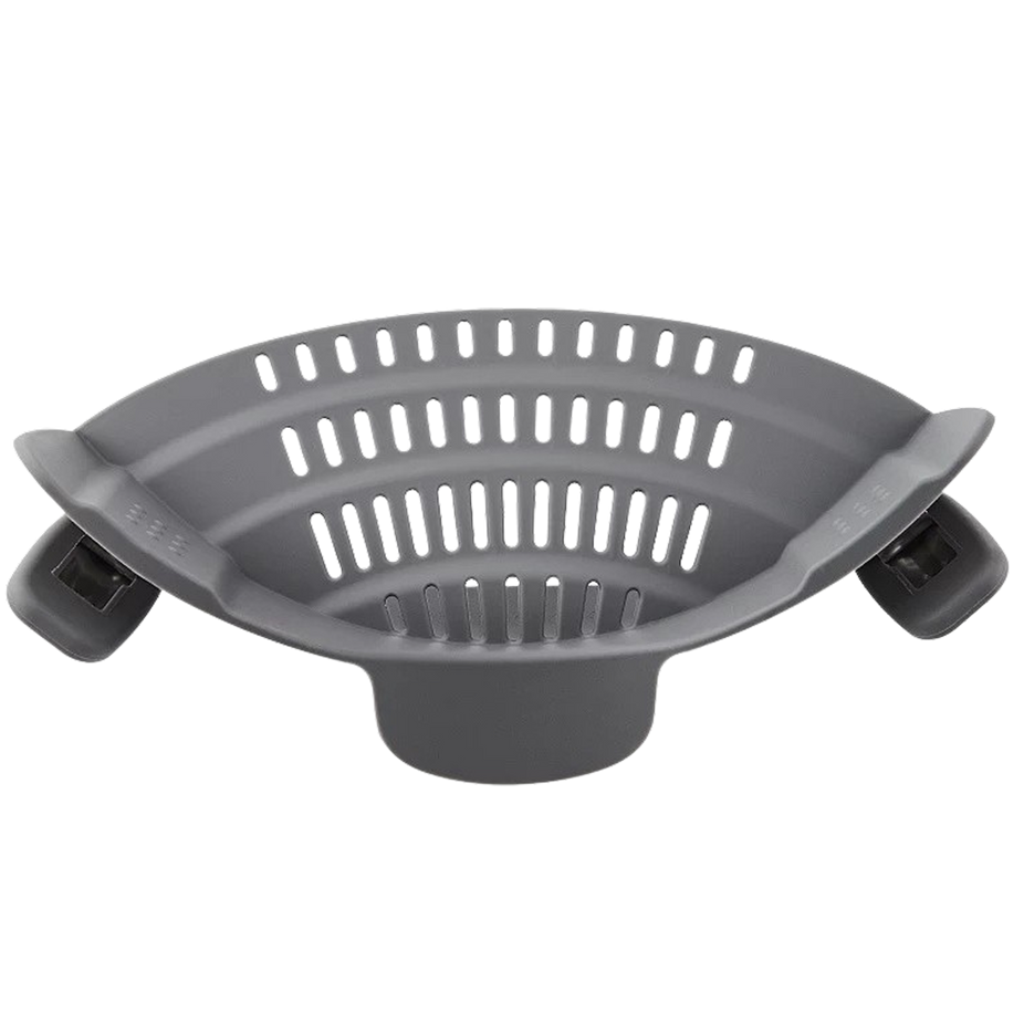 Clip On Pot Strainer Grey