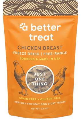 Freeze Dried Free Range Chicken Breast Dog and Cat Treats