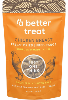 Freeze Dried Free Range Chicken Breast Dog and Cat Treats