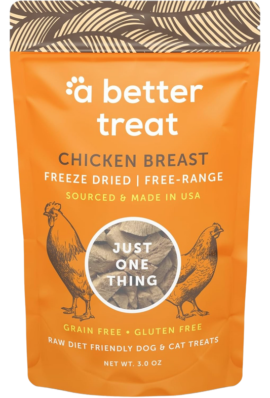 Freeze Dried Free Range Chicken Breast Dog and Cat Treats