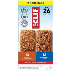 Chocolate Chip and Crunchy Peanut Butter Variety Pack (26 CT)