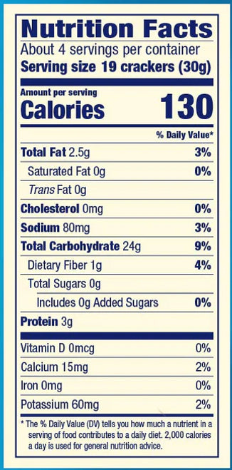 Nut Thins Hint Of Sea Salt Cracker