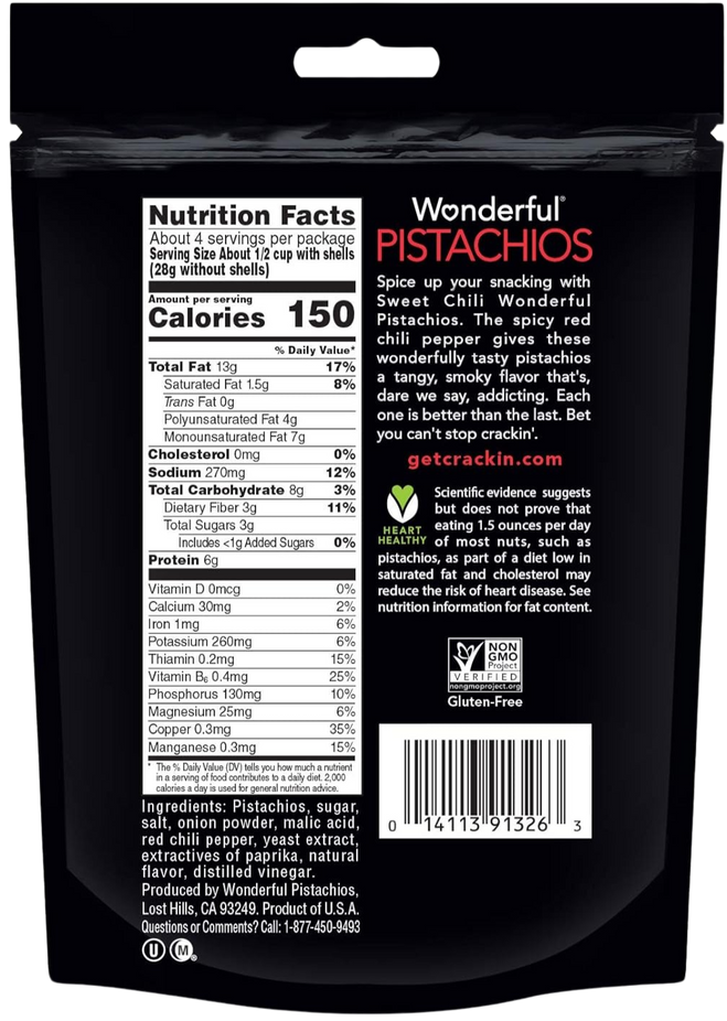 Sweet Chili Pistachios