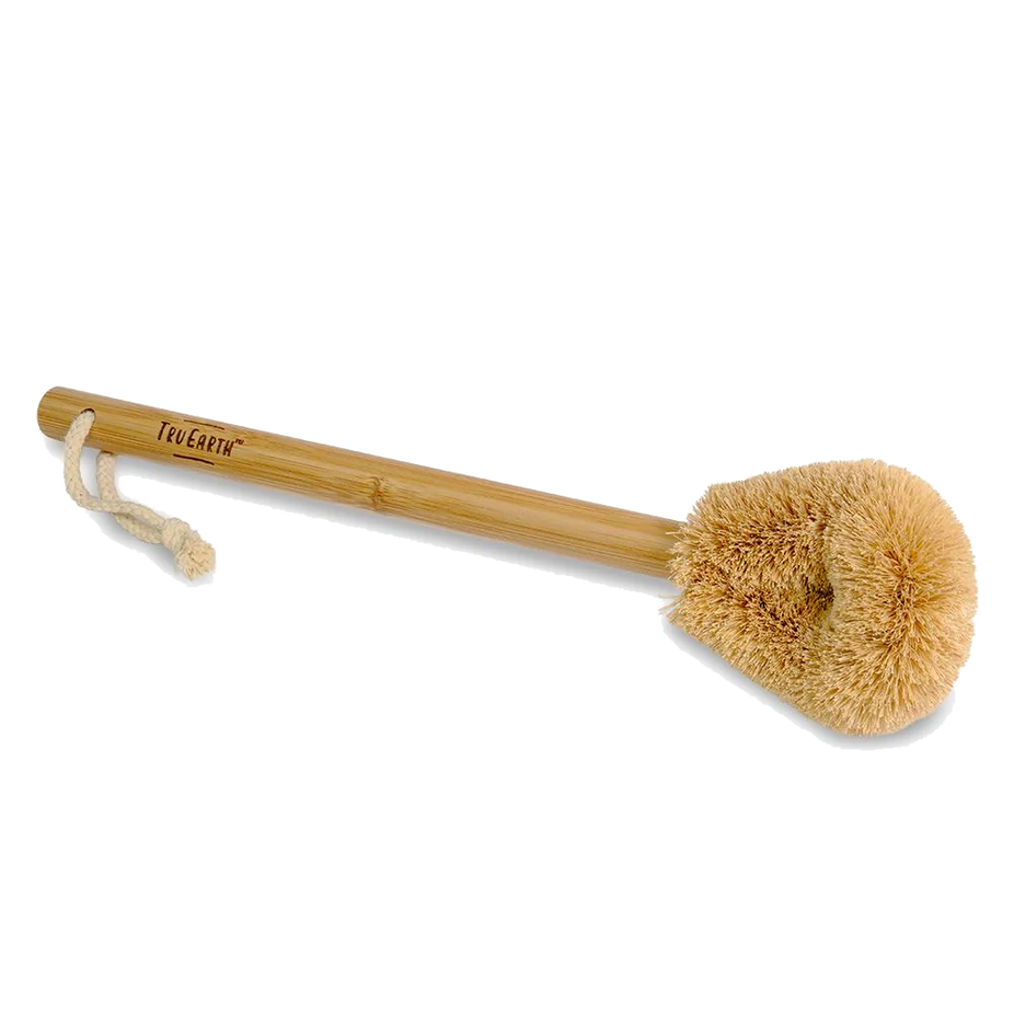 Coconut Bristle and Bamboo Handle Toilet Brush