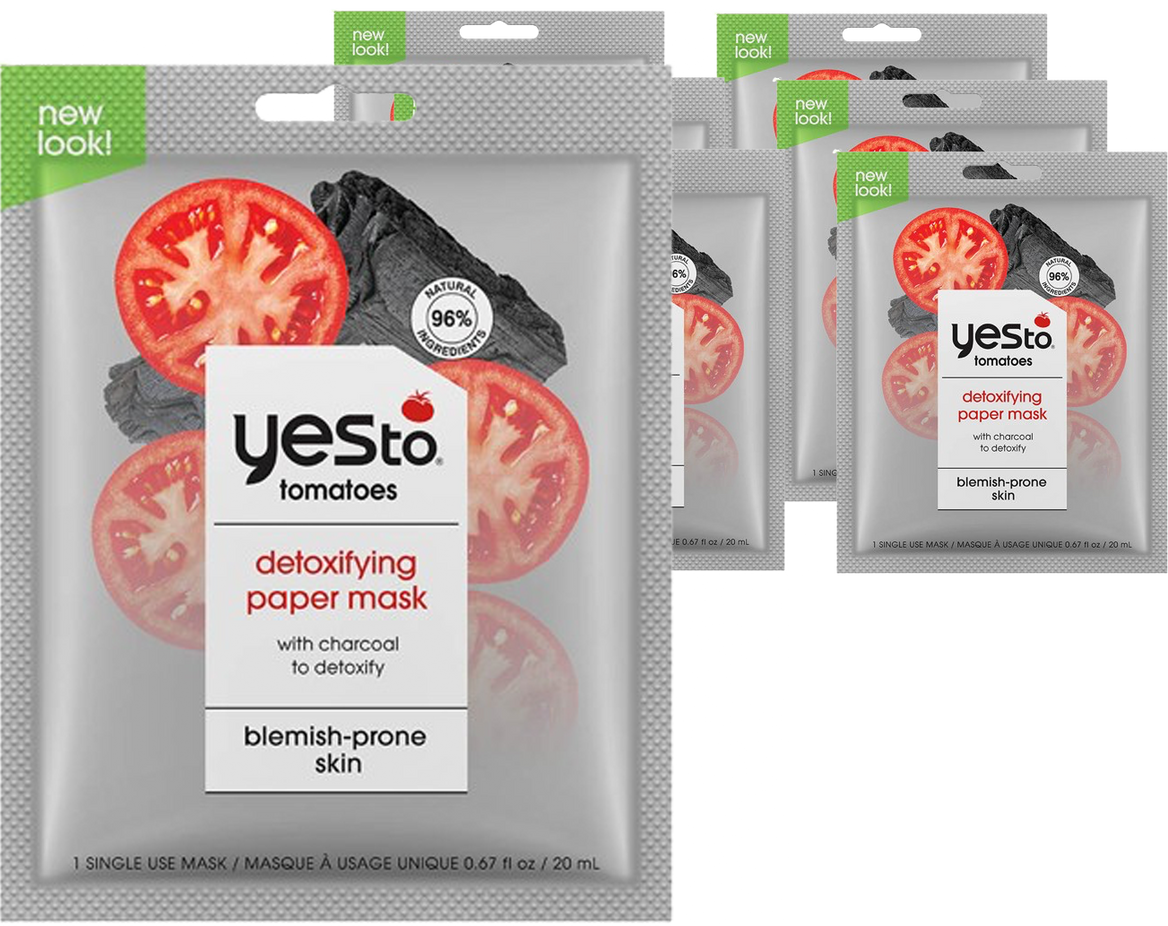 Charcoal Paper Mask (6 Pack)