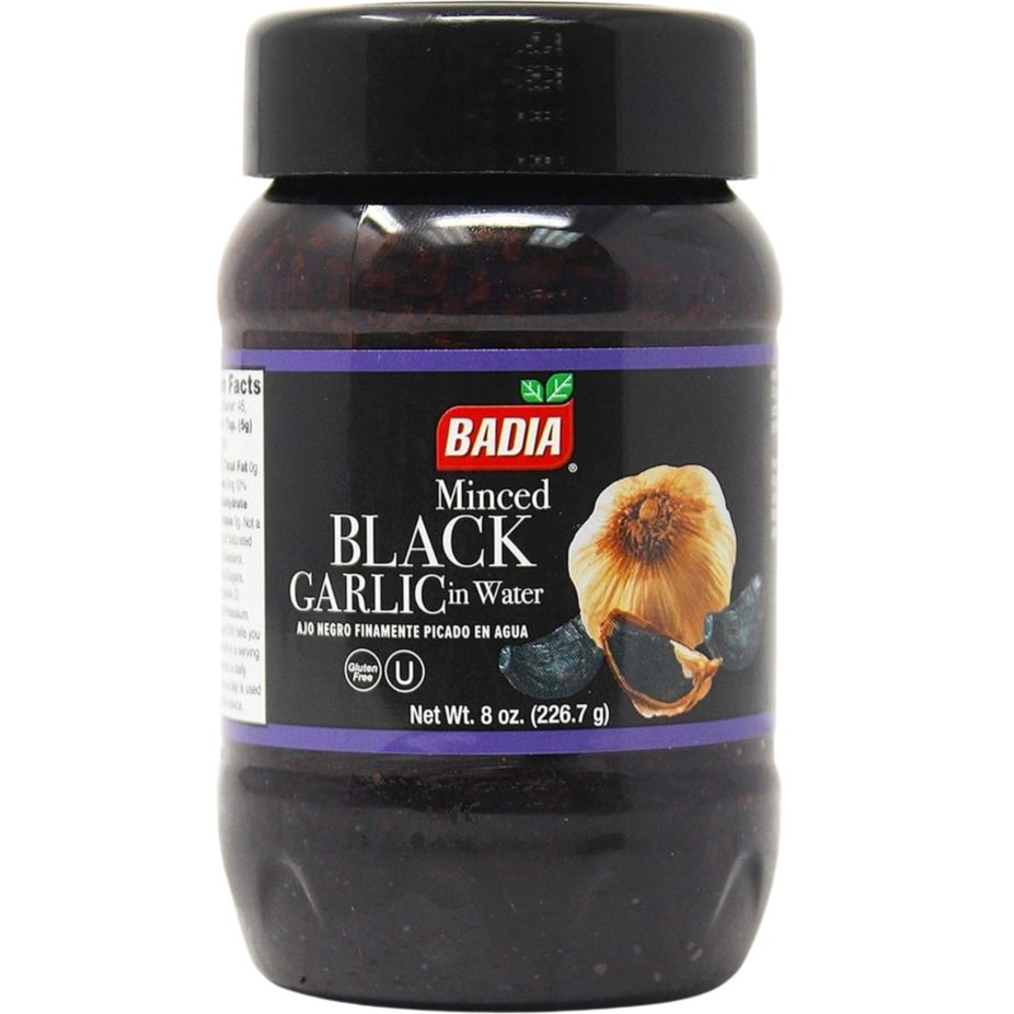 Minced Black Garlic in Water