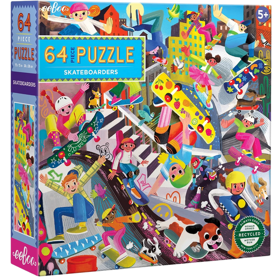 Skateboarders - 64pc Jigsaw Puzzle