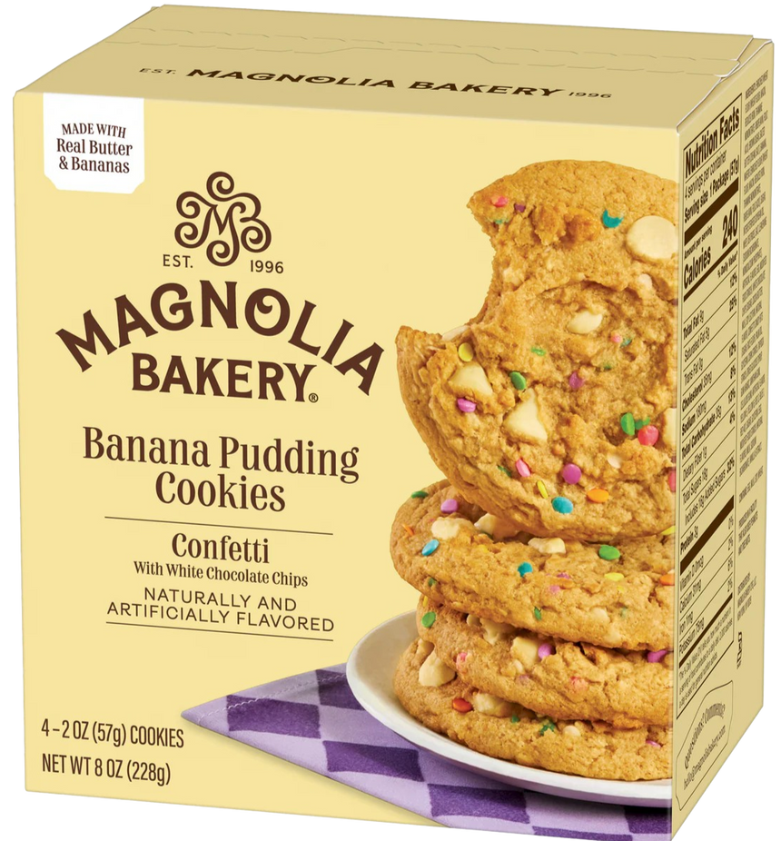 Confetti Banana Pudding Cookies