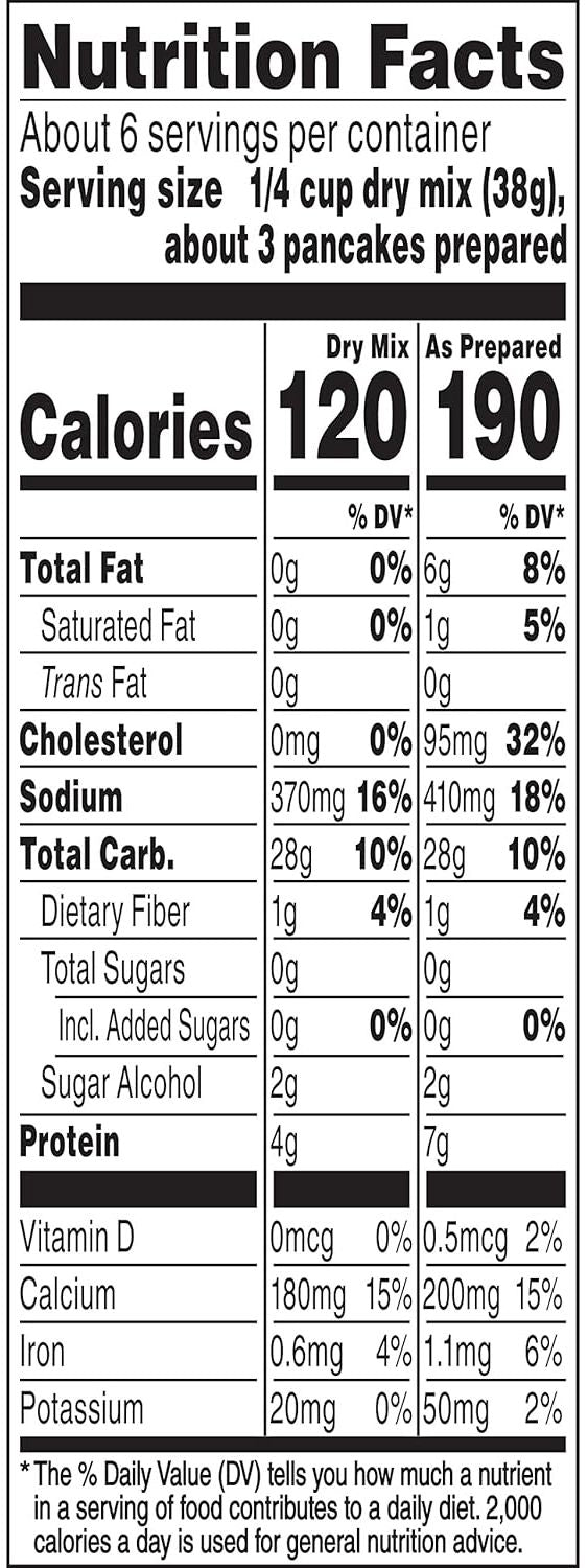 Sugar Free Pancake and Waffle Mix