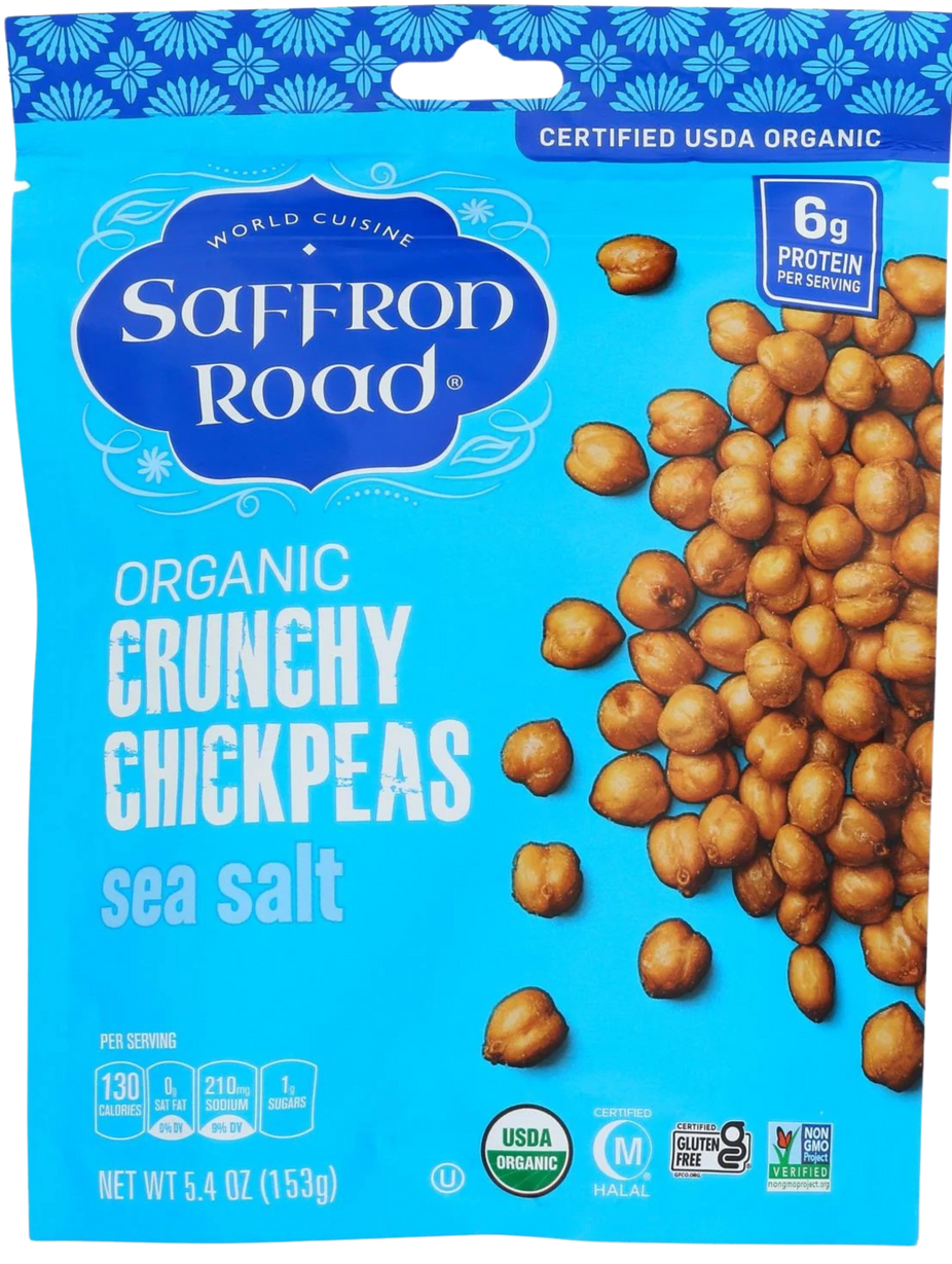 Sea Salt Crunchy Chickpeas