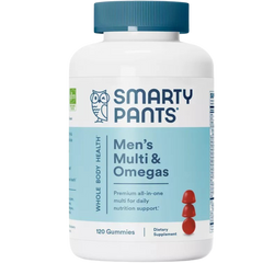 Men's Multi & Omega 3 Fish Oil Gummy Vitamins with D3, C & B12