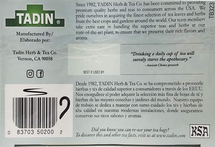 Yerbabuena Spearmint Tea