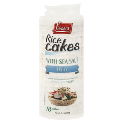 Thin Rice Cakes with Sea Salt