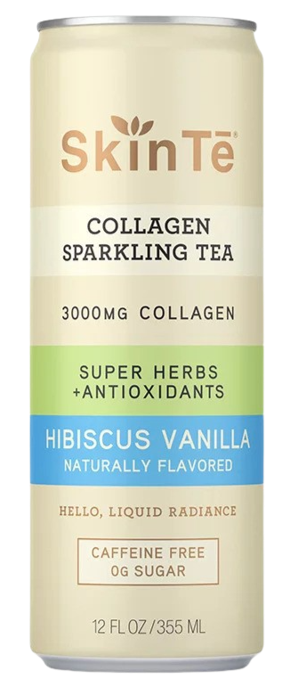 Hibiscus Vanilla Collagen Sparkling Tea