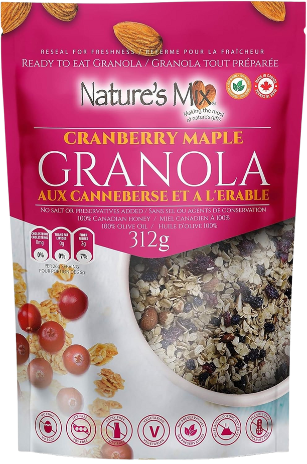 Cranberry Maple Granola
