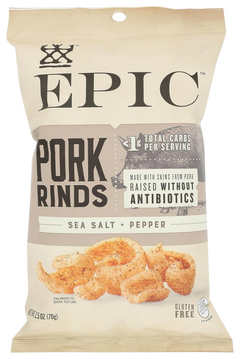 Pork Rinds - Sea Salt and Pepper
