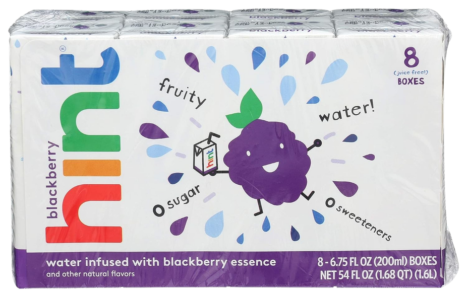Kids Blackberry Essence Infused Water (8 Pack)