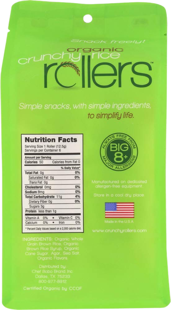 Caramel Sea Salt Crunchy Rice Rollers