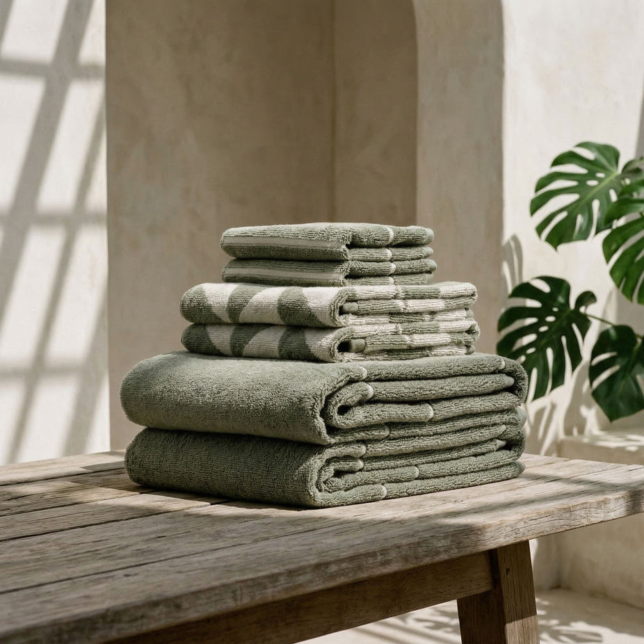 Deia Australian Cotton Washcloths (Set of 4)