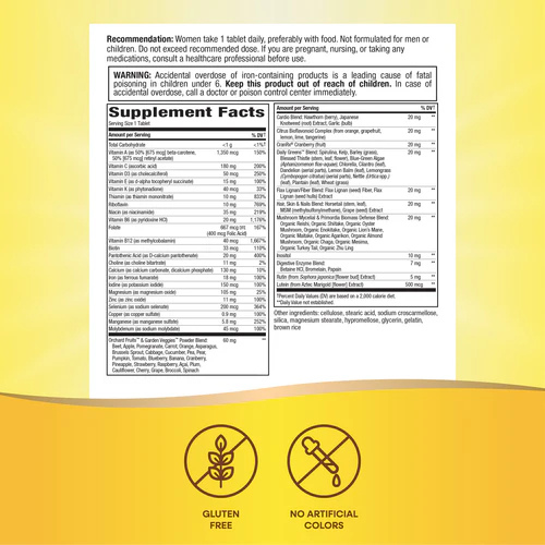 Alive! Women's Ultra Potency Complete Multivitamin (60 CT)