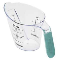 Angled Measuring 1 Cup Aqua