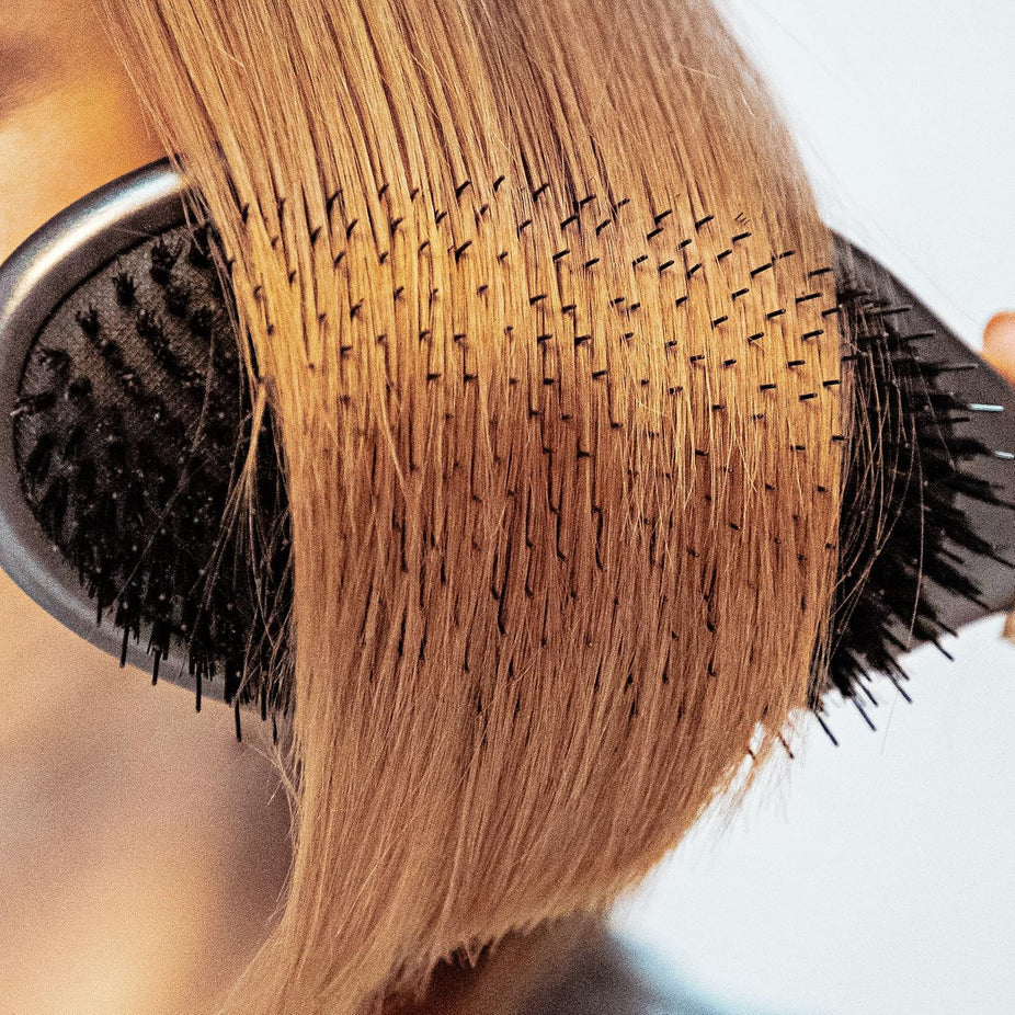Flat Mate Boar Bristle Hair Brush