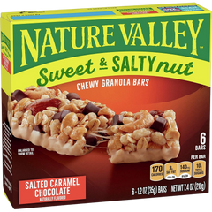 Sweet & Salty Nut Granola Bars - Salted Caramel Chocolate (6 CT)