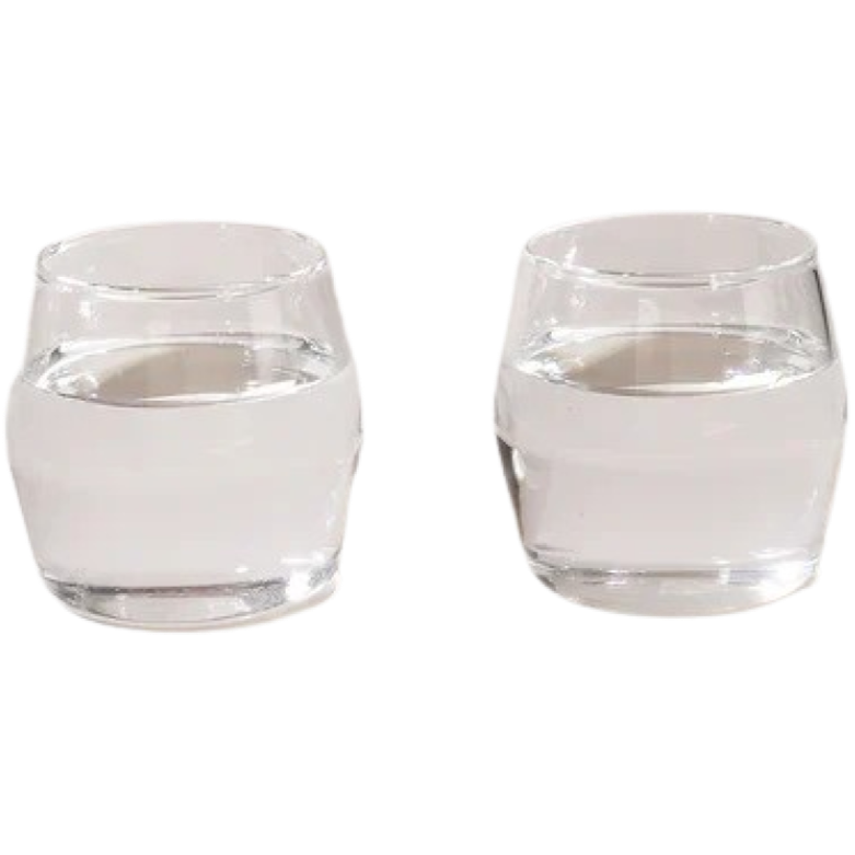 Century Glass - Set Of Two (Clear)
