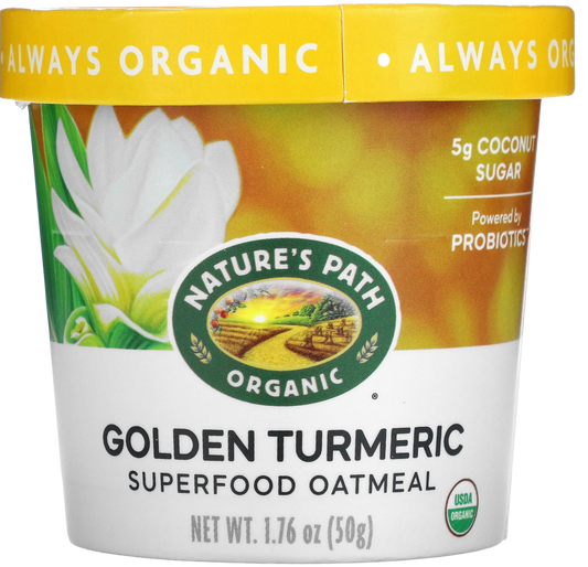 Organic Golden Turmeric Oats